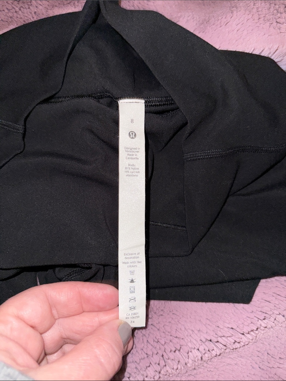 lululemon athletica Black High-Rise Performance Leggings - Picture 5 of 6